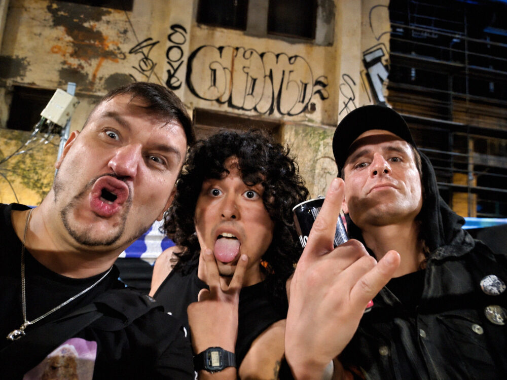Petr Chroustovský, Benjamin Rock a kamarádi z Welcome to Hell klubu, Barcelona.