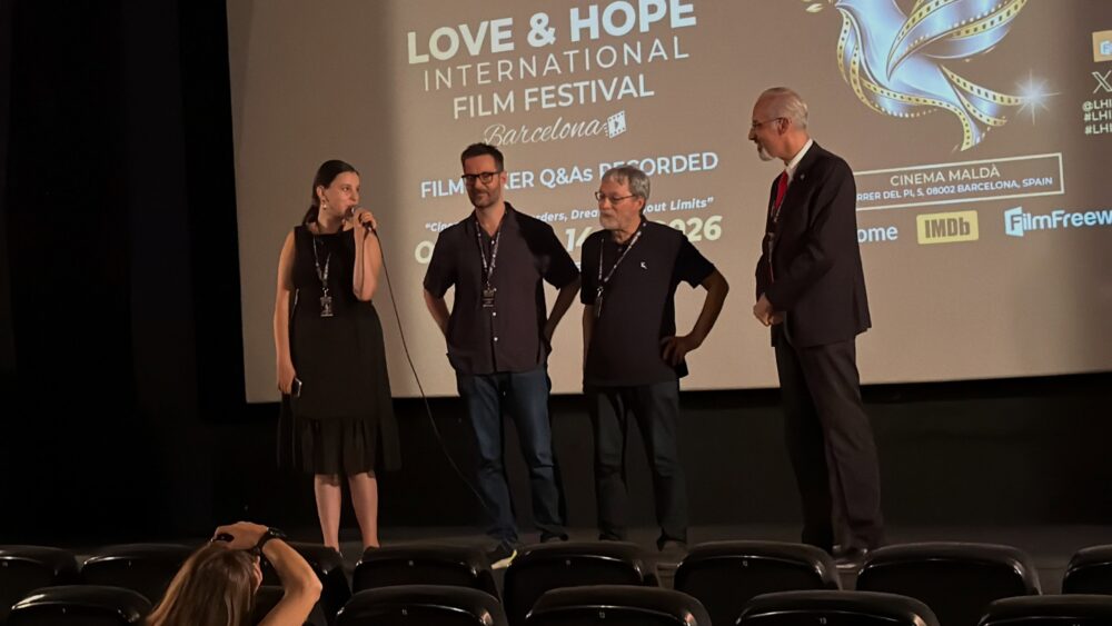 Tereza Krejčová, Bořivoj Hořínek mladší, Bořivoj Hořínek Starší, Dave Walters, LHIFF2026, Barcelona, Cinema Maldá