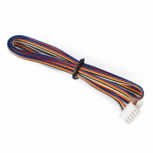 Připojovací kabel pro Creality CR Touch délky 140 cm, svinutý na bílém pozadí.