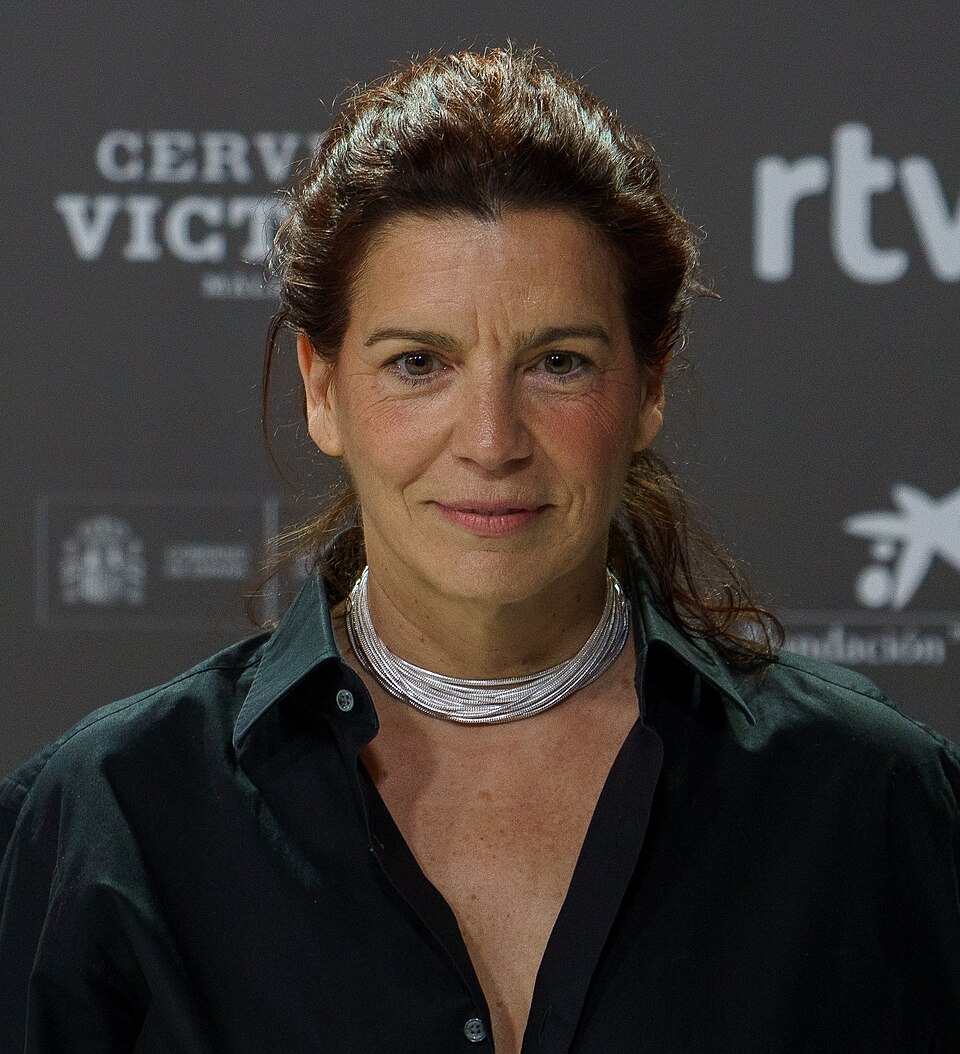 Laia Marull na červeném koberci filmového festivalu v Málaze v roce 2025